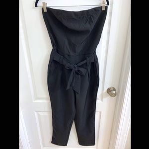 Strapless Jumpsuit | Black | Never Worn